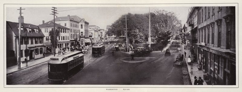 Newport, Rhode Island: Washington Square (s/v foto) av American Photographer (after)
