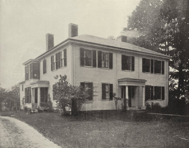 Old Emerson House, Concord, Massachusetts (s/v foto) av American Photographer (after)