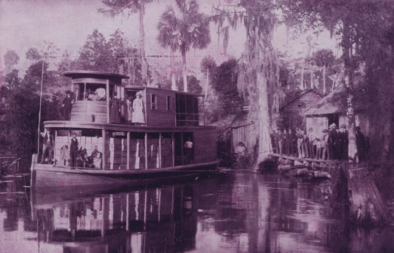 På Ocklawaha River, Florida (s/v foto) av American Photographer (after)