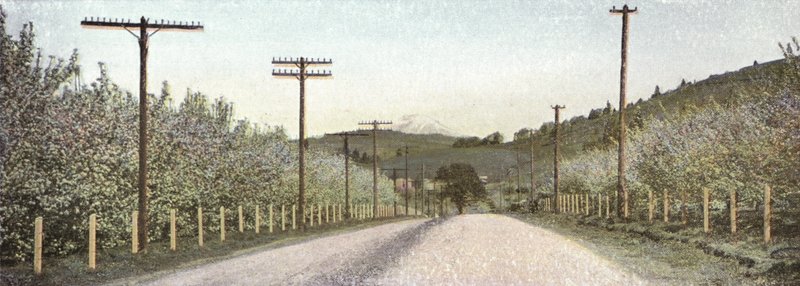 Oregon: A Road in Hood River Valley (foto) av American Photographer (after)