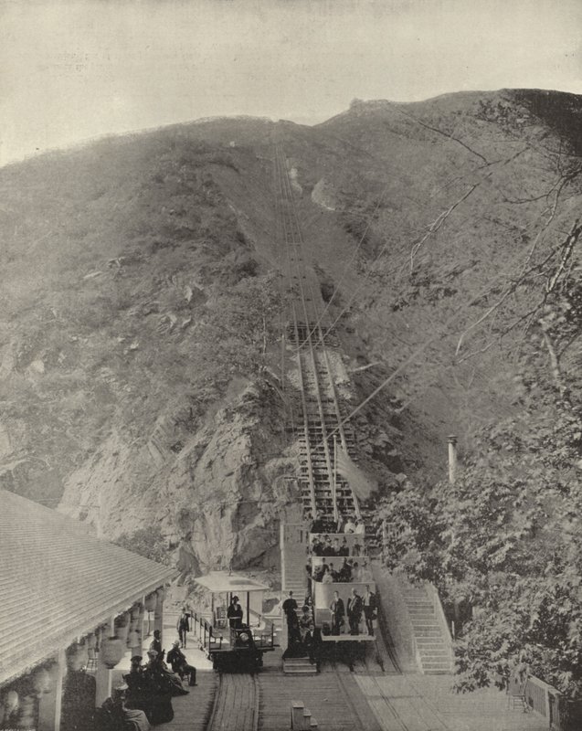 Pasadena Mountain Railway, Kalifornien (s/v foto) av American Photographer (after)