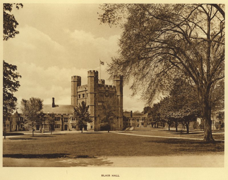Princeton University: Blair Hall (s/v foto) av American Photographer (after)