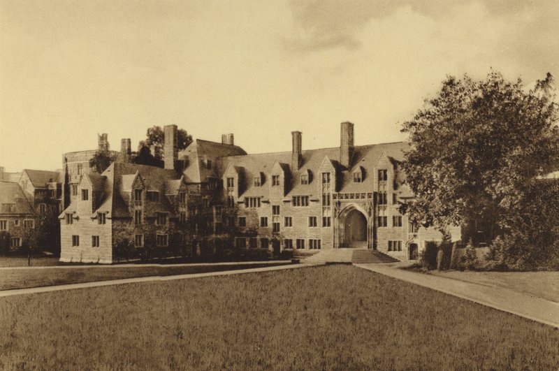Princeton University: Lockhart Hall (s/v foto) av American Photographer (after)