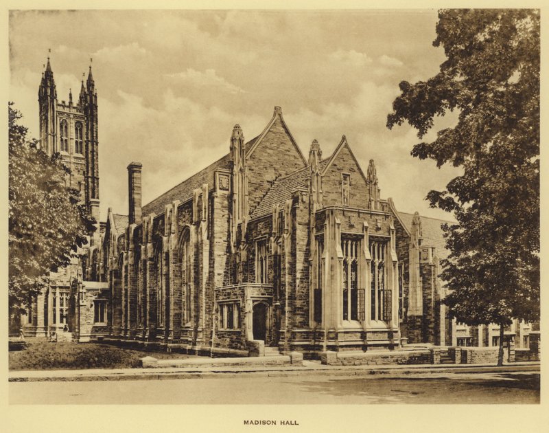 Princeton University: Madison Hall (s/v foto) av American Photographer (after)