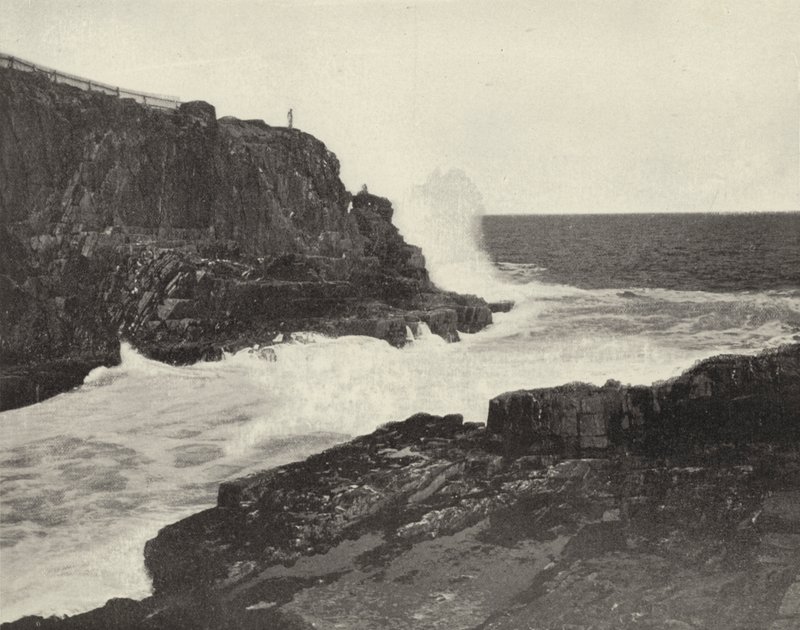 Sea Wall, Bald Head Cliff, Maine (s/v foto) av American Photographer (after)
