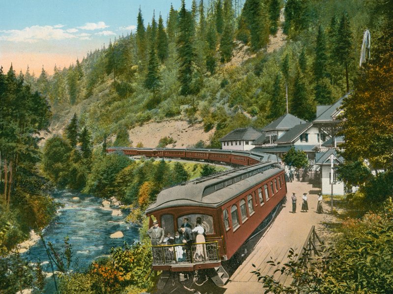 Shasta Springs, Kalifornien (foto) av American Photographer (after)