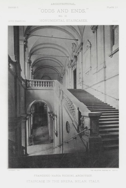 Trappa i Brera, Milano, Italien (s/v foto) av American Photographer (after)