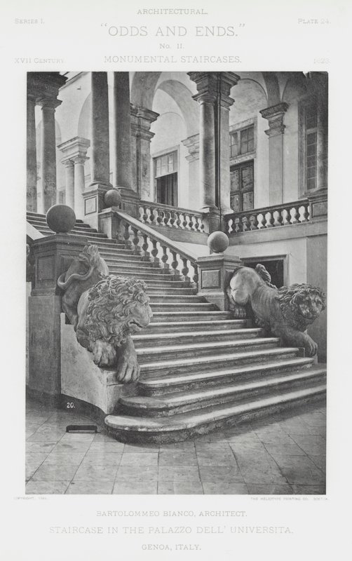 Trappan i Palazzo Dell