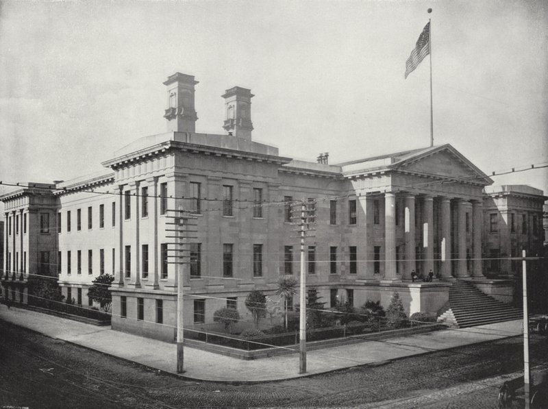 United States Branch Mint i San Francisco (s/v foto) av American Photographer (after)