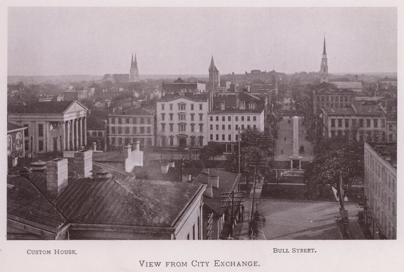 Utsikt från City Exchange (s/v foto) av American Photographer (after)
