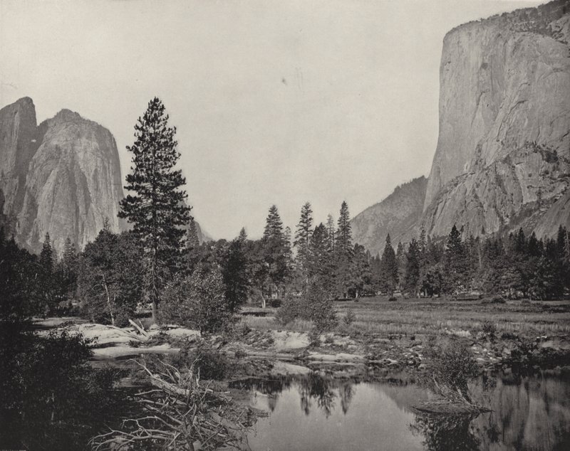 Yosemite Valley, Kalifornien (s/v foto) av American Photographer (after)