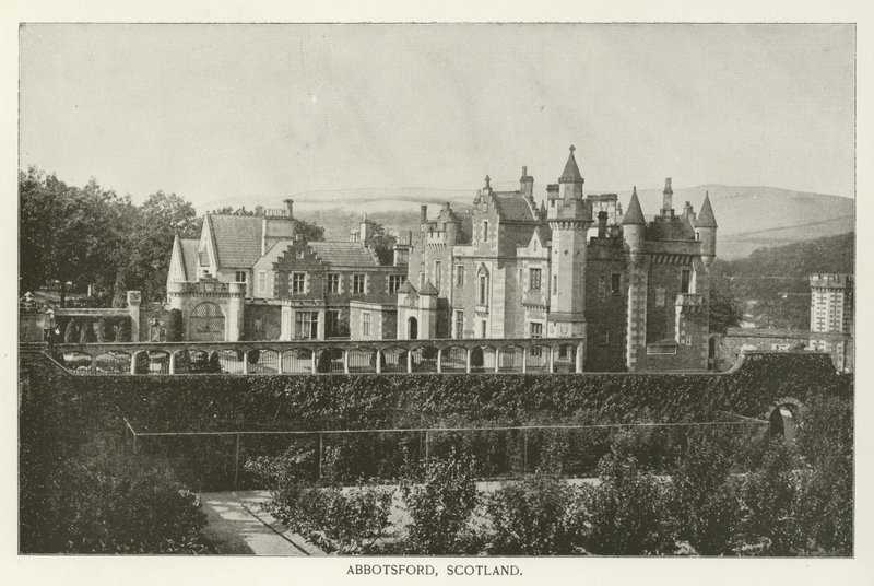 Abbotsford, Skottland (svartvitt fotografi) av American Photographer