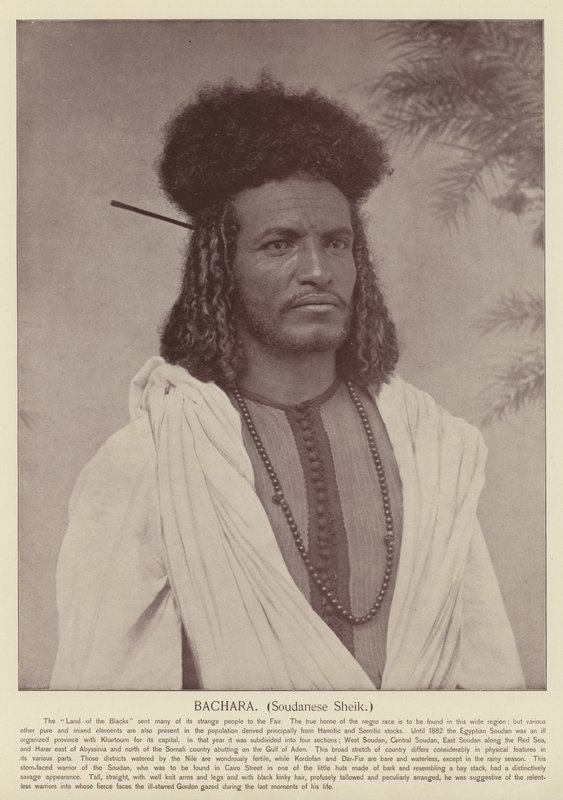 Bachara, sudanesisk sheik av American Photographer