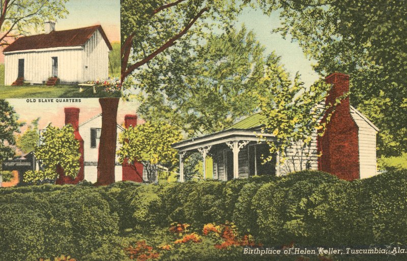 Födelseort, Helen Keller, Tuscumbia, Ala, USA (färgfoto) av American Photographer