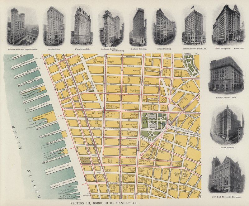 Borough of Manhattan (s/v foto) av American Photographer
