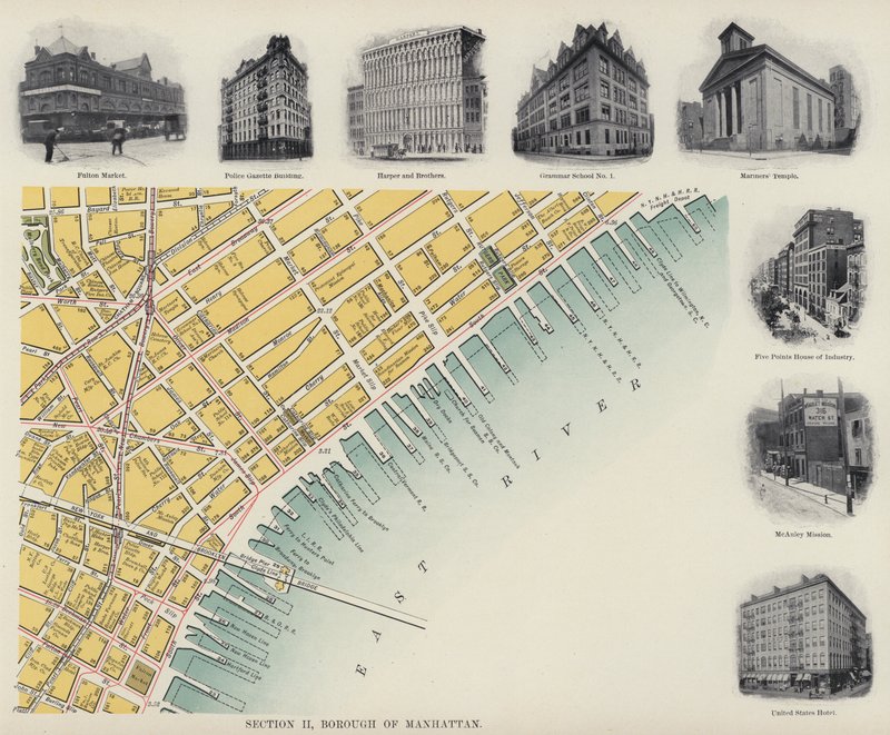 Borough of Manhattan (s/v foto) av American Photographer