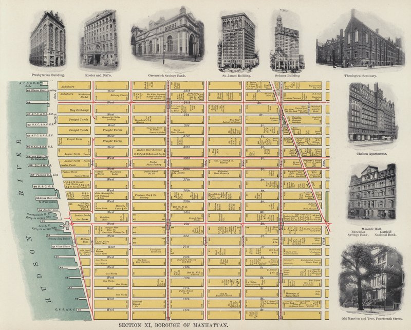 Borough of Manhattan (svartvitt foto) av American Photographer