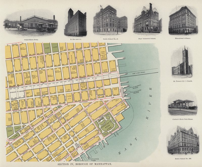 Borough of Manhattan (svartvitt foto) av American Photographer