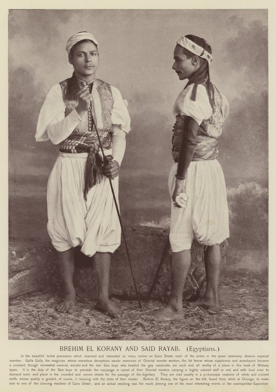 Brehim El Korany och Said Rayab, egyptier av American Photographer