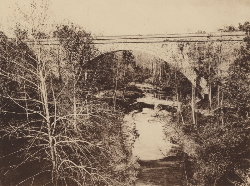 Cabin John Bridge (svartvitt foto) av American Photographer