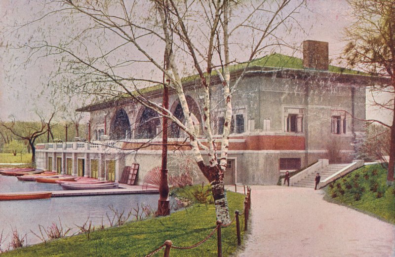 Chicago: Ny paviljong i Humboldt Park (färgfoto) av American Photographer
