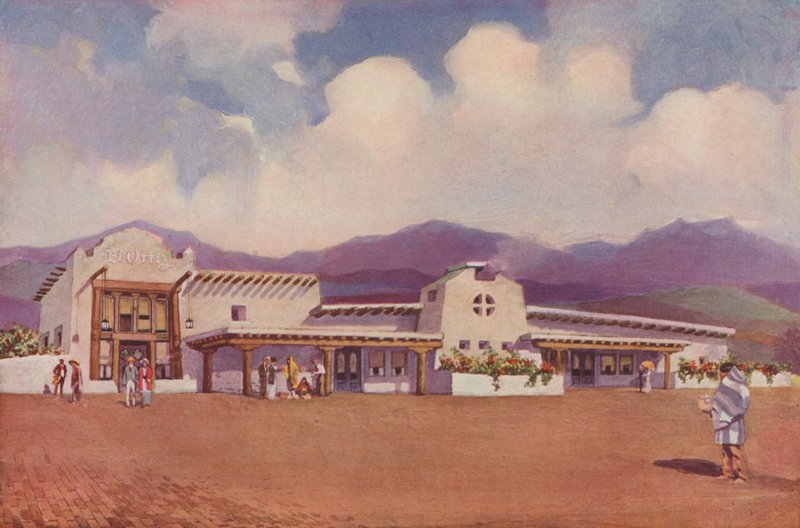 El Ortiz, Lamy, New Mexico (färgfoto) av American Photographer