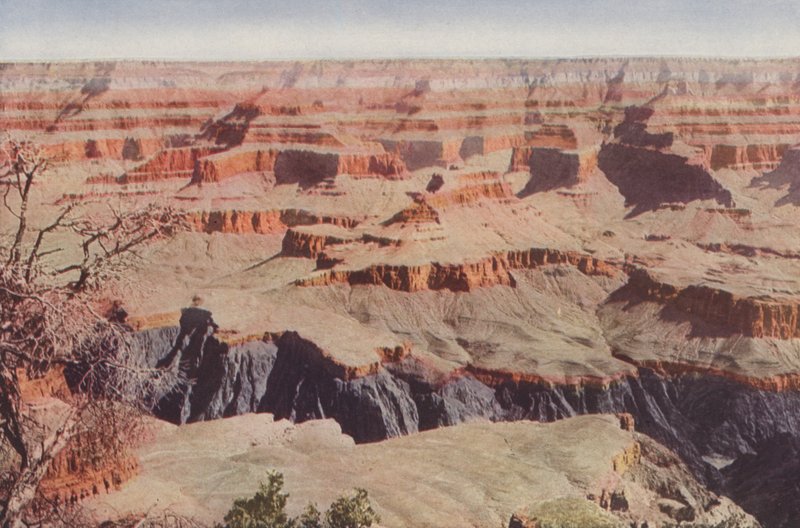 Grand Canyon, Arizona, Vy över från Yavapai Point (färgfoto) av American Photographer