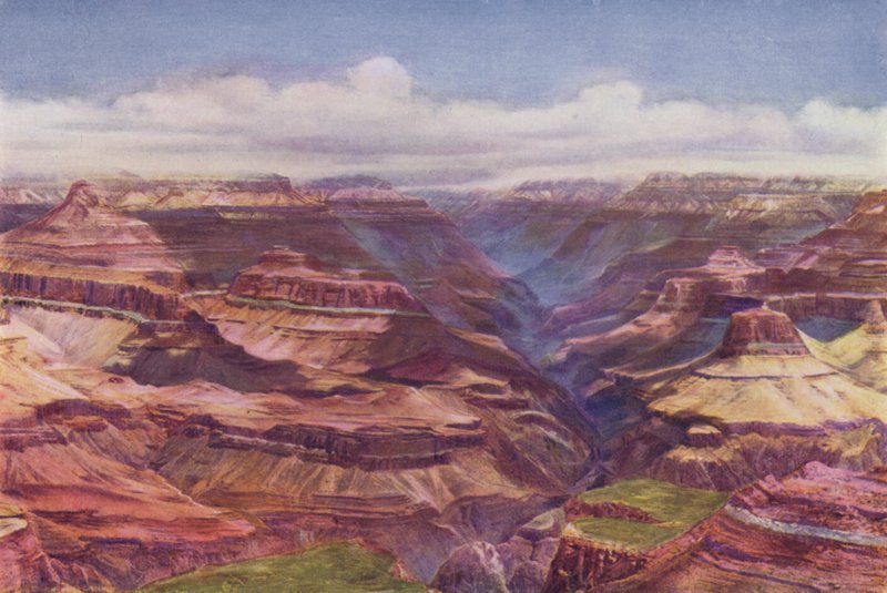 Grand Canyon, Arizona, USA (färgfoto) av American Photographer