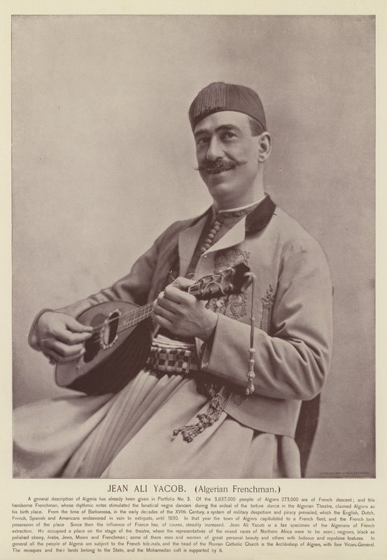 Jean Ali Yacob, algerisk fransman av American Photographer