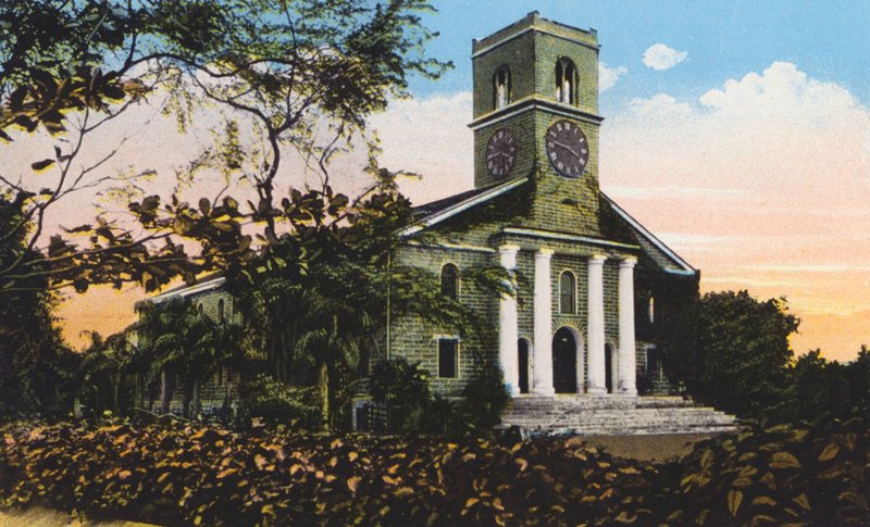 Kawaihao-kyrkan, Honolulu (färgfoto) av American Photographer