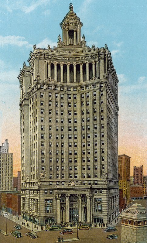 London Guarantee and Accident Company Building (färgad bild) av American Photographer