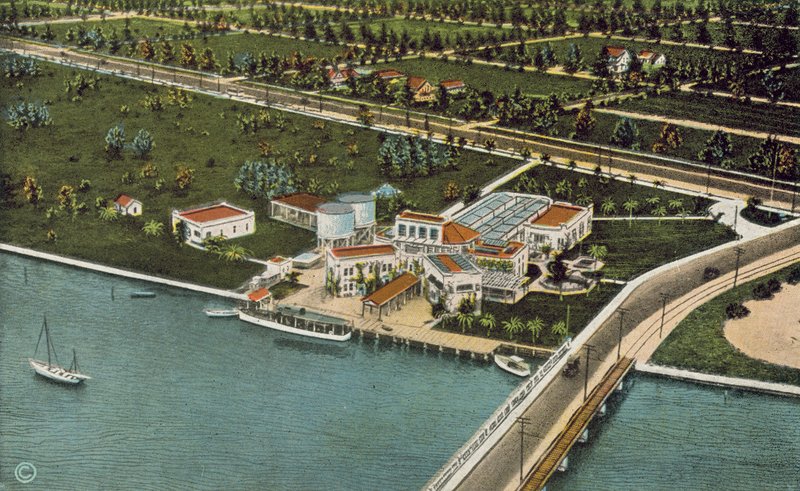 Miami, Florida, ca 1925: Akvariet (färgfoto) av American Photographer