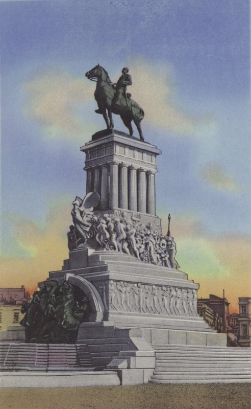 Monumento a Maximo Gomez, Maximo Gomez-monumentet (färgat foto) av American Photographer
