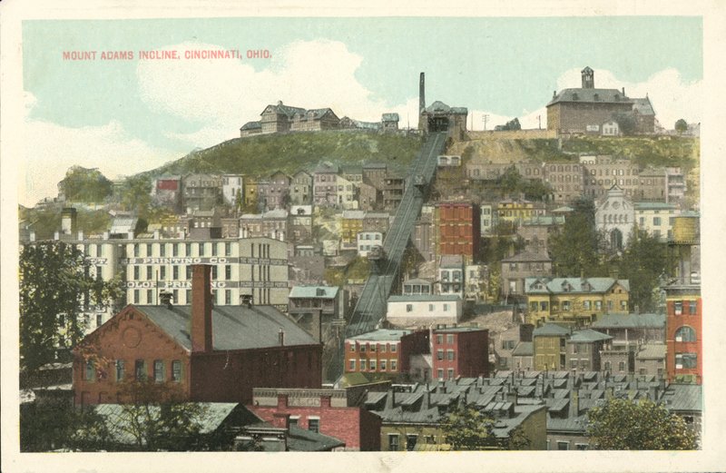 Mount Adams Incline, Cincinnati, Ohio (foto i färg) av American Photographer