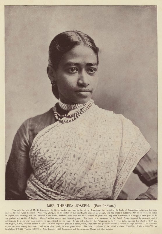 Mrs Theresa Joseph, ostindiska av American Photographer