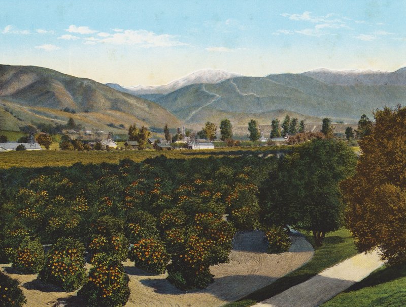 "Old Baldy" från Pomona Valley (färgfoto) av American Photographer