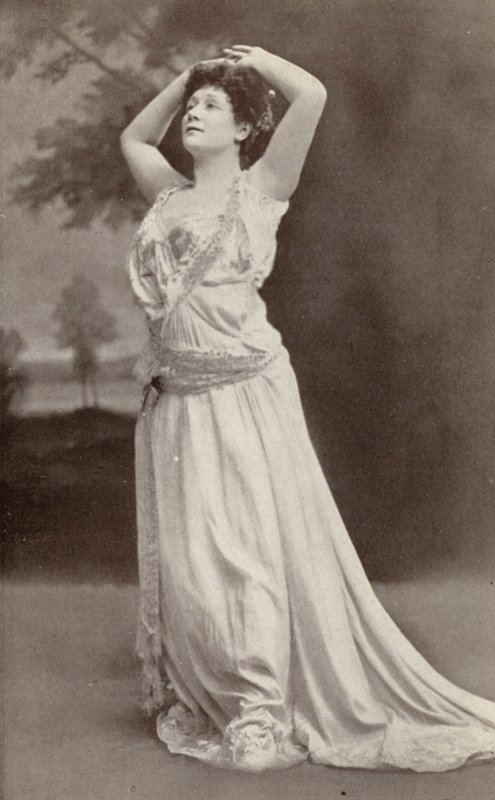 Olive Fremstad, som Venus, i "Tannhauser" (svartvitt foto) av American Photographer