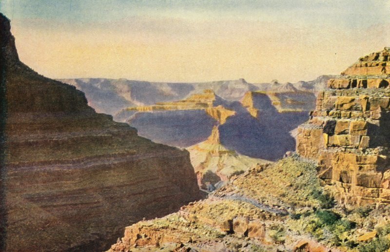 På Hermit Trail, Grand Canyon National Park (färgfoto) av American Photographer