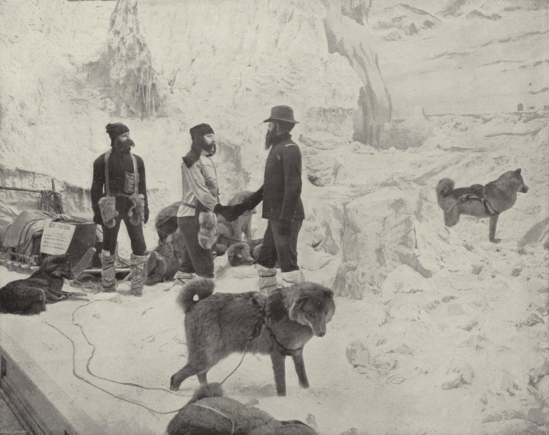 Panorama över Greely Expeditionen av American Photographer