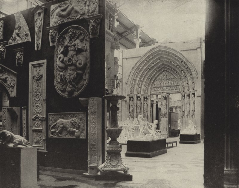 Portal av norra korsarmen i katedralen i Bordeaux av American Photographer