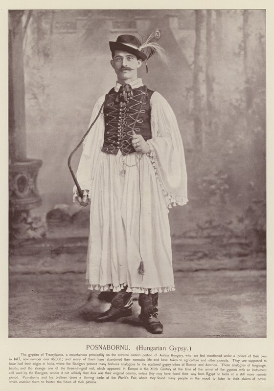Posnabornu, ungersk zigenare av American Photographer