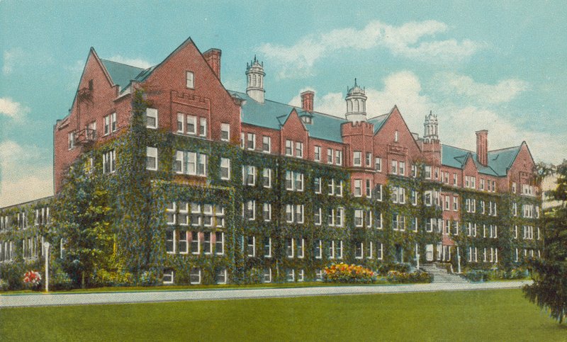 Poughkeepsie: Lathrop Hall, Vassar College (färgfoto) av American Photographer