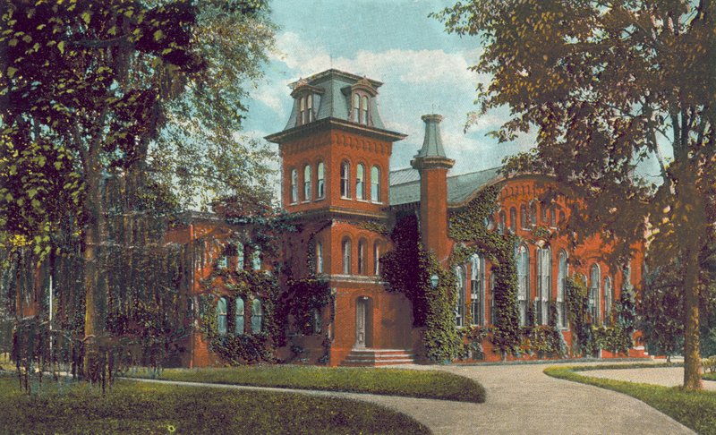 Poughkeepsie: Museum och konstgalleri, Vassar College (färgfoto) av American Photographer