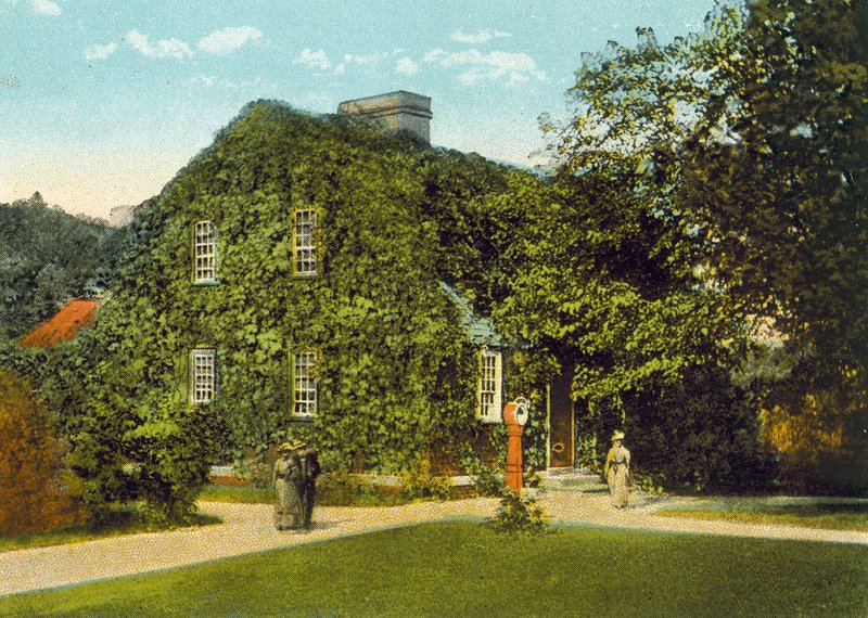 Providence, Rhode Island: Betsy Williams Cottage (färglagd bild) av American Photographer