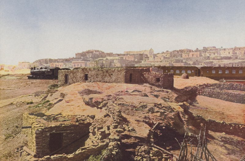 Pueblo of Laguna, New Mexico (foto i färg) av American Photographer