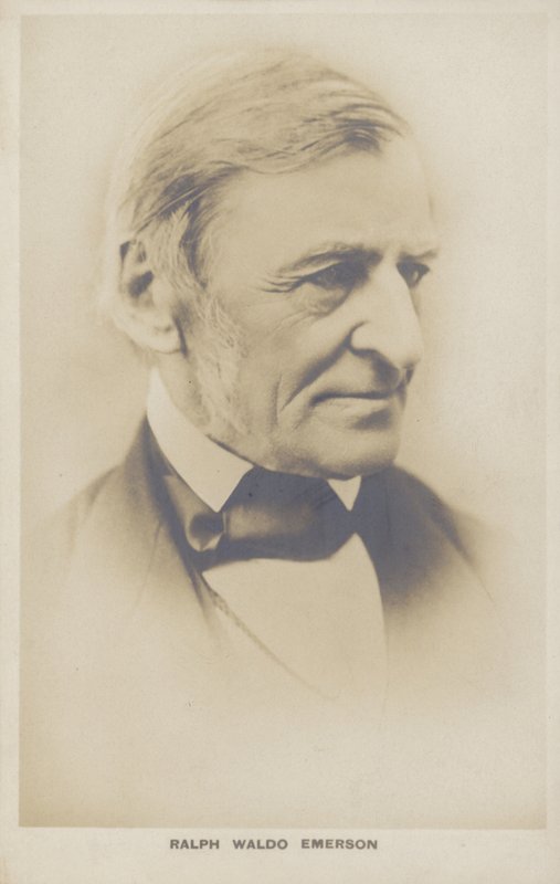 Ralph Waldo Emerson (1803-1882), amerikansk författare av American Photographer