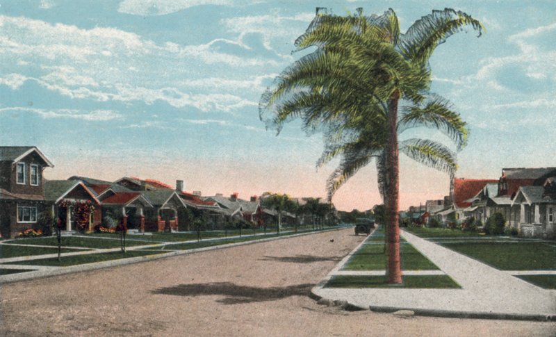 San Diego, Kalifornien: Residence Street (färgfoto) av American Photographer