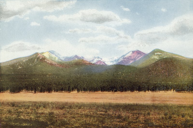San Francisco Mountains, Arizona (färgat foto) av American Photographer