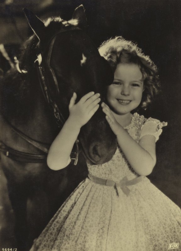 Shirley Temple, amerikansk skådespelerska och filmstjärna av American Photographer