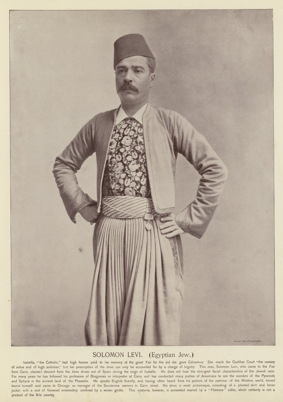 Solomon Levi, egyptisk jude av American Photographer